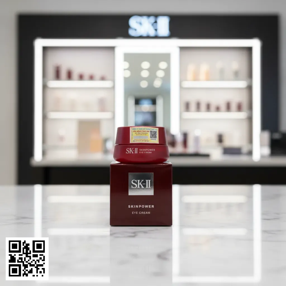 SK-II SkinPower Eye Cream Kem Mắt SK-II Chống Nhăn Thâm Mắt 15g	